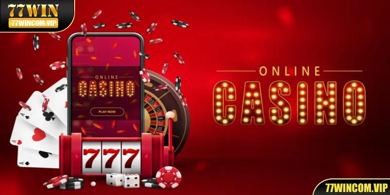 Sảnh casino 77win ấn tượng, nhiều game hot