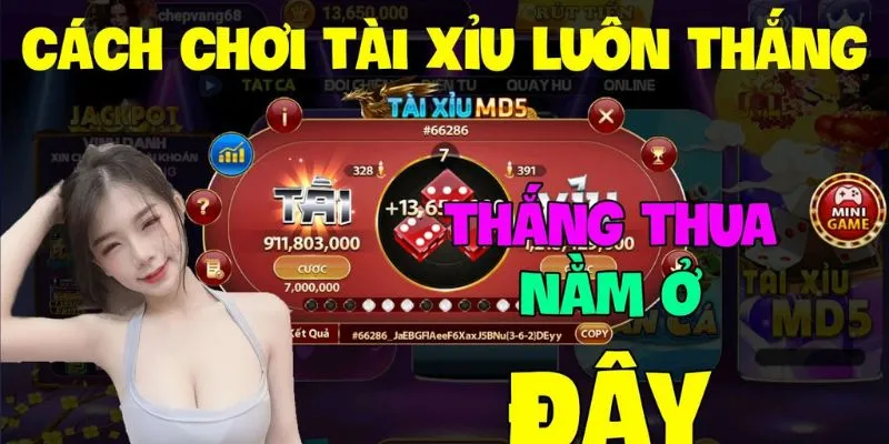 cách chơi tài xỉu luôn thắng 77win